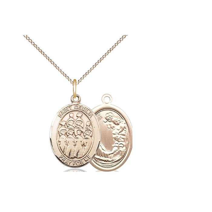 St. Cecilia - Choir Medium Pendant