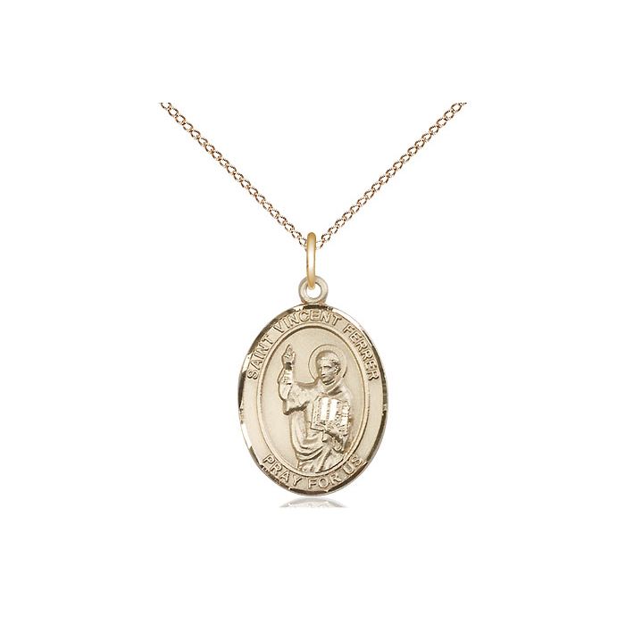 St. Vincent Ferrer Medium Pendant