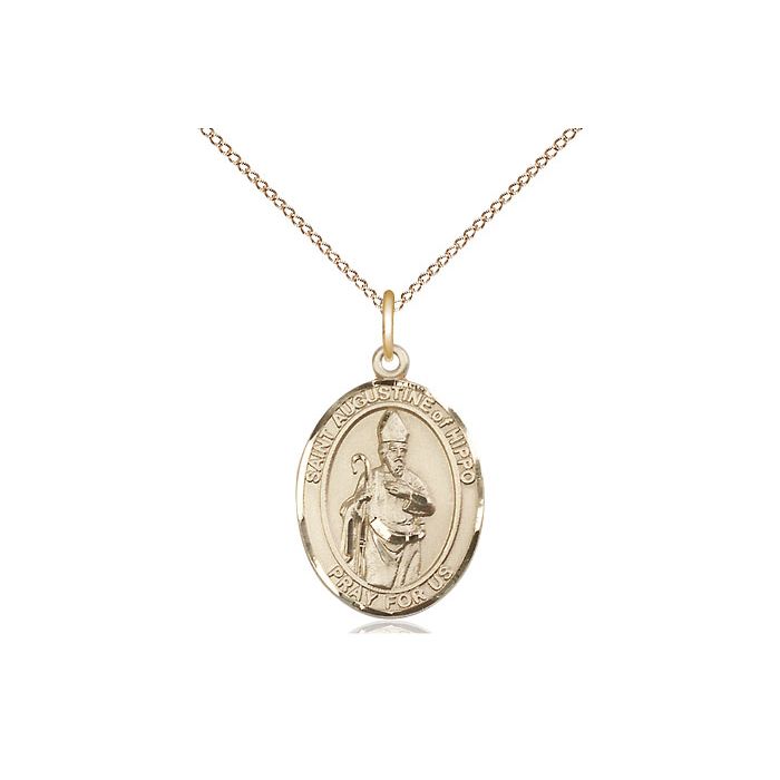 St. Augustine of Hippo Medium Pendant
