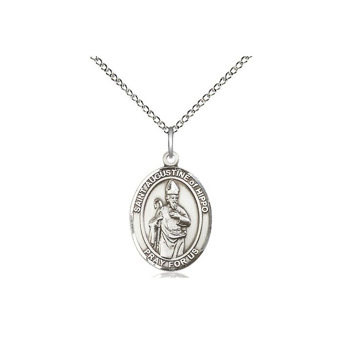 St. Augustine of Hippo Medium Pendant