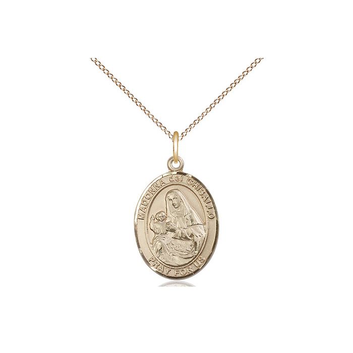 St. Madonna Del Ghisallo Medium Pendant