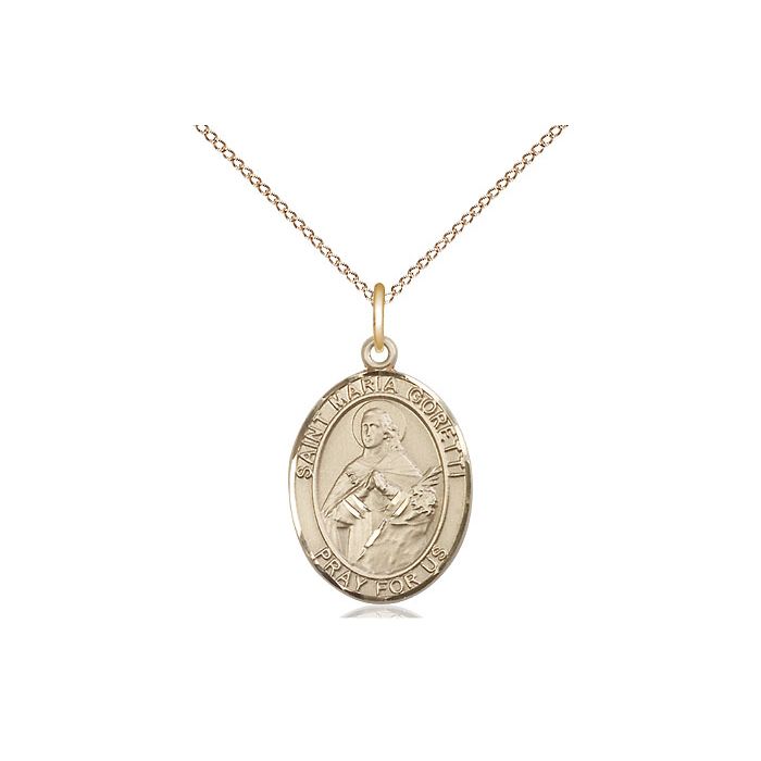 St. Maria Goretti Medium Pendant