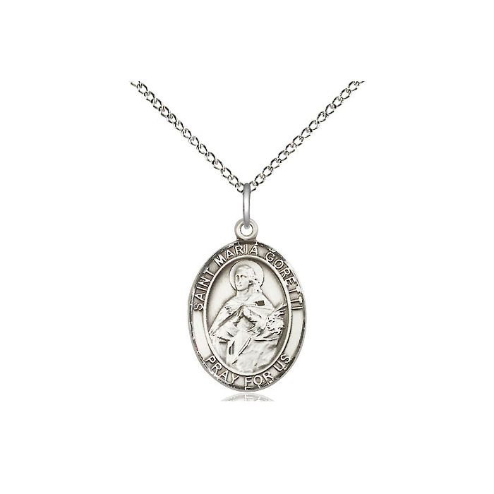 St. Maria Goretti Medium Pendant