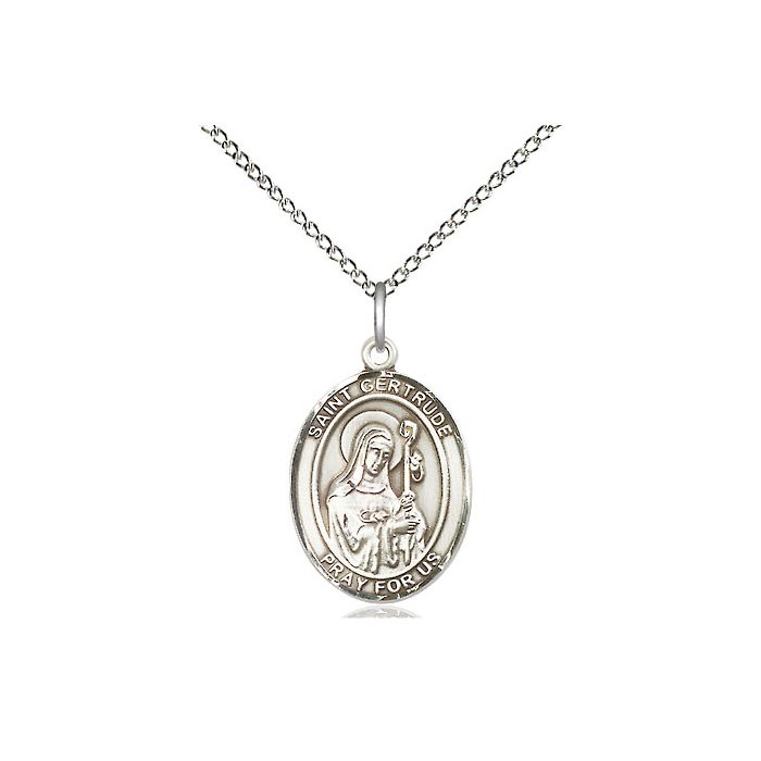 St. Gertrude of Nivelles Medium Pendant
