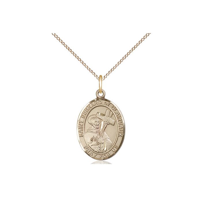 St. Bernard of Clairvaux Medium Pendant