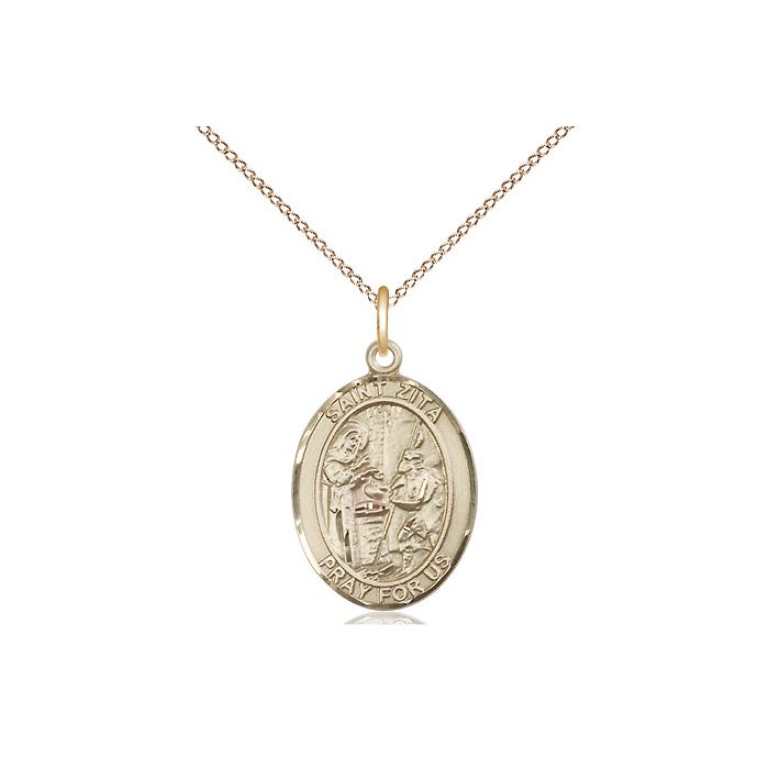 St. Zita Medium Pendant