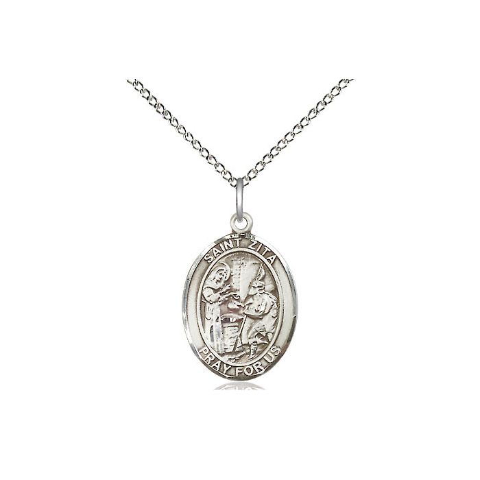 St. Zita Medium Pendant
