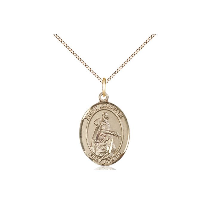 St. Isabella of Portugal Medium Pendant