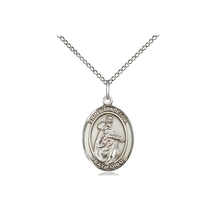 St. Isabella of Portugal Medium Pendant