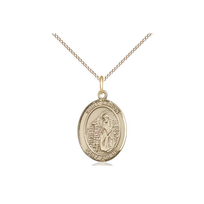 St. Aaron Medium Pendant