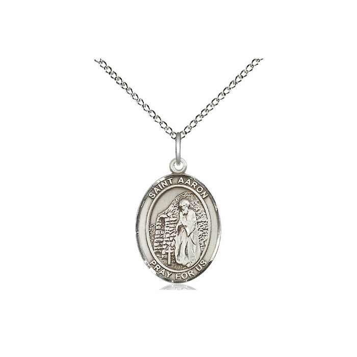 St. Aaron Medium Pendant