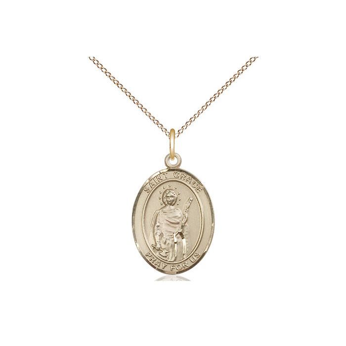 St. Grace Medium Pendant