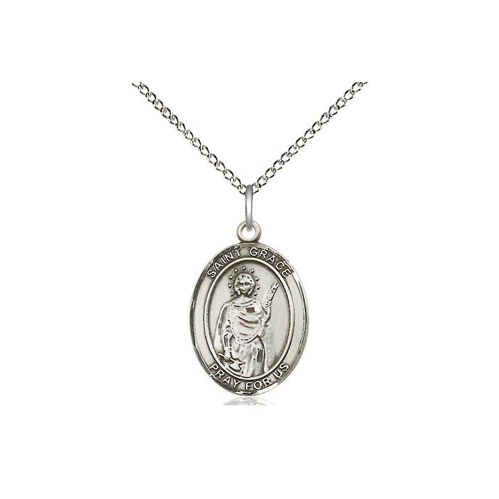 St. Grace Medium Pendant