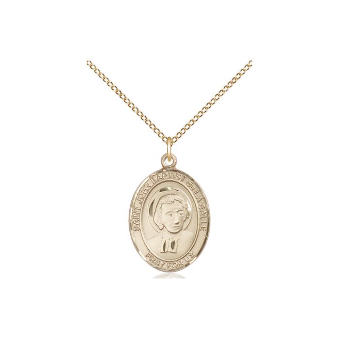 St. John Baptist de La Salle Medium Pendant