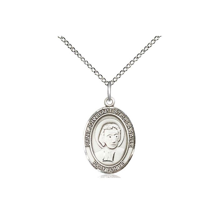 St. John Baptist de La Salle Medium Pendant