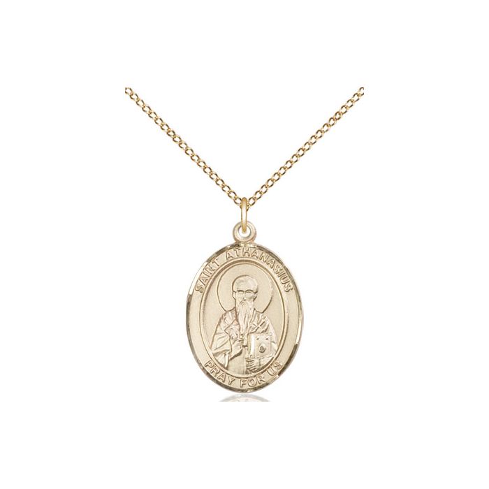 St. Athanasius Medium Pendant