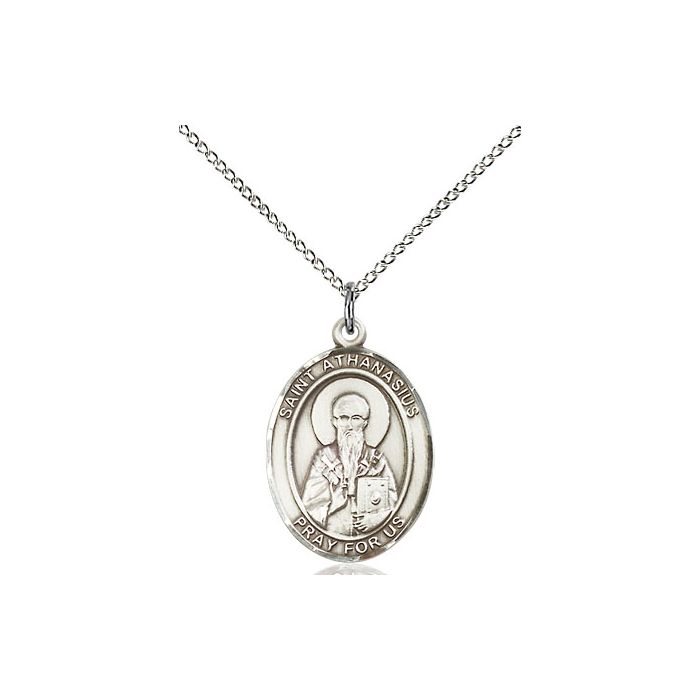 St. Athanasius Medium Pendant