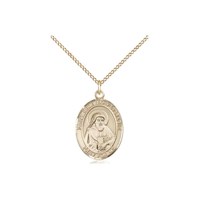 St. Bede the Venerable Medium Pendant
