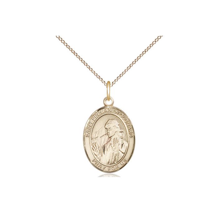 St. Finnian of Clonard Medium Pendant