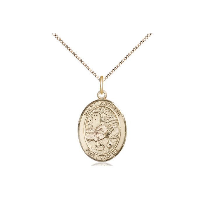 St. Rosalia Medium Pendant