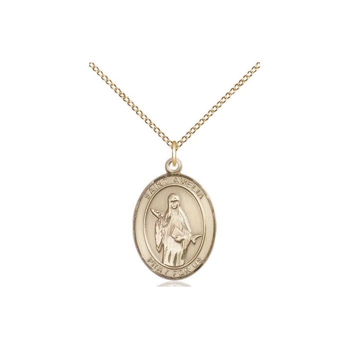 St. Amelia Medium Pendant