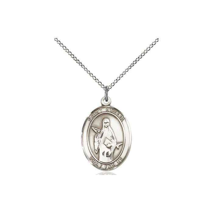 St. Amelia Medium Pendant