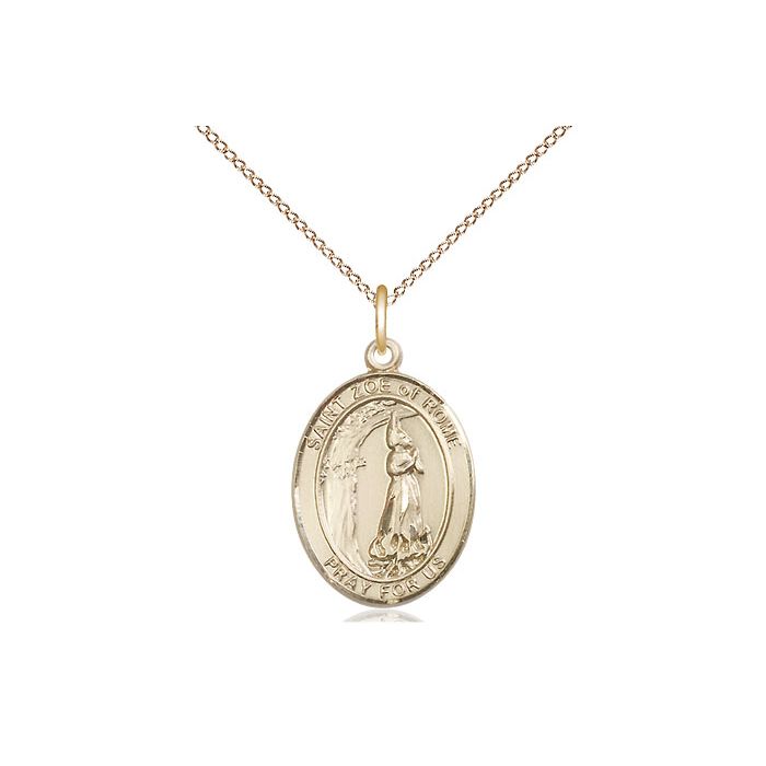 St. Zoe of Rome Medium Pendant