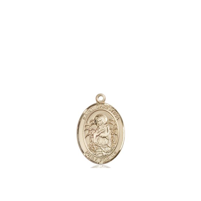 St. Christina the Astonishing Medium Pendant