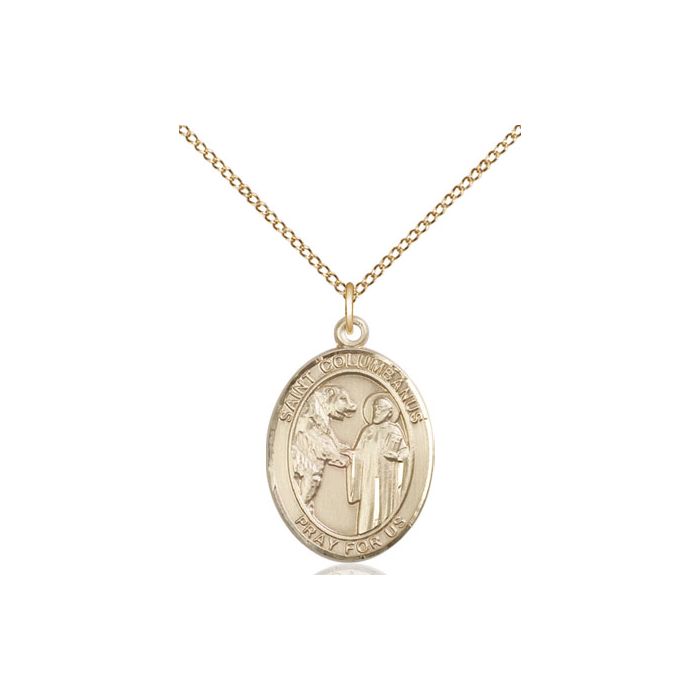 St. Columbanus Medium Pendant