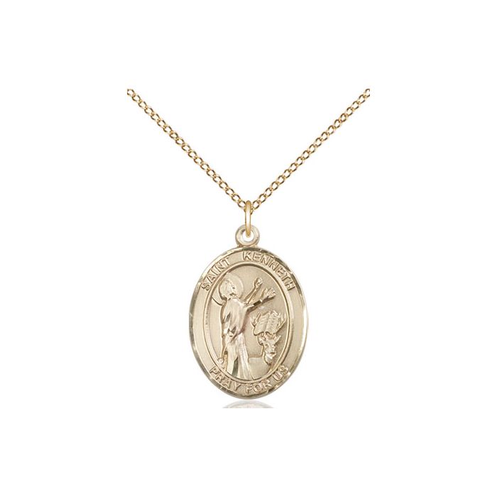 St. Kenneth Medium Pendant