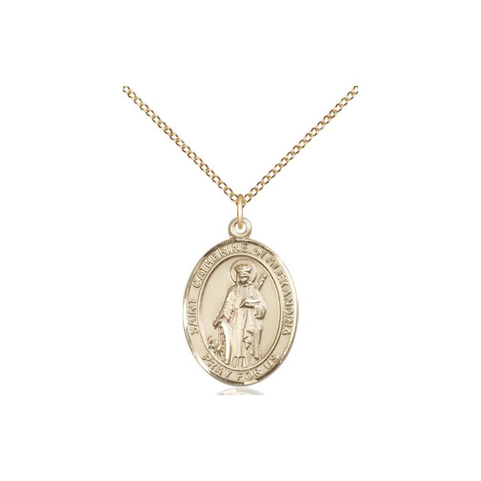 St. Catherine of Alexandria Medium Pendant
