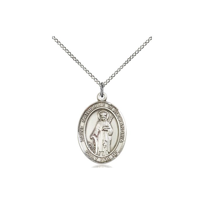 St. Catherine of Alexandria Medium Pendant