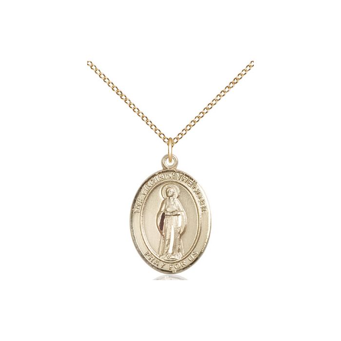 Virgin of the Globe Medium Pendant