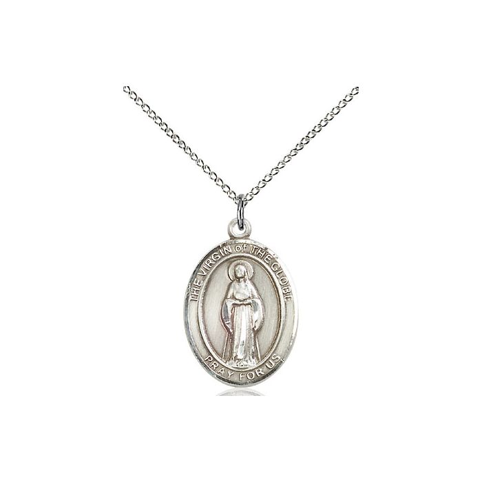 Virgin of the Globe Medium Pendant