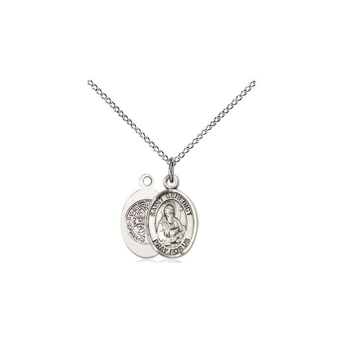 St. Benedict Small Pendant