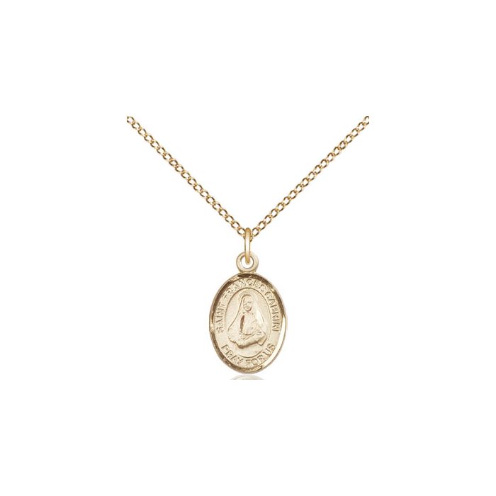 St. Frances Cabrini Small Pendant