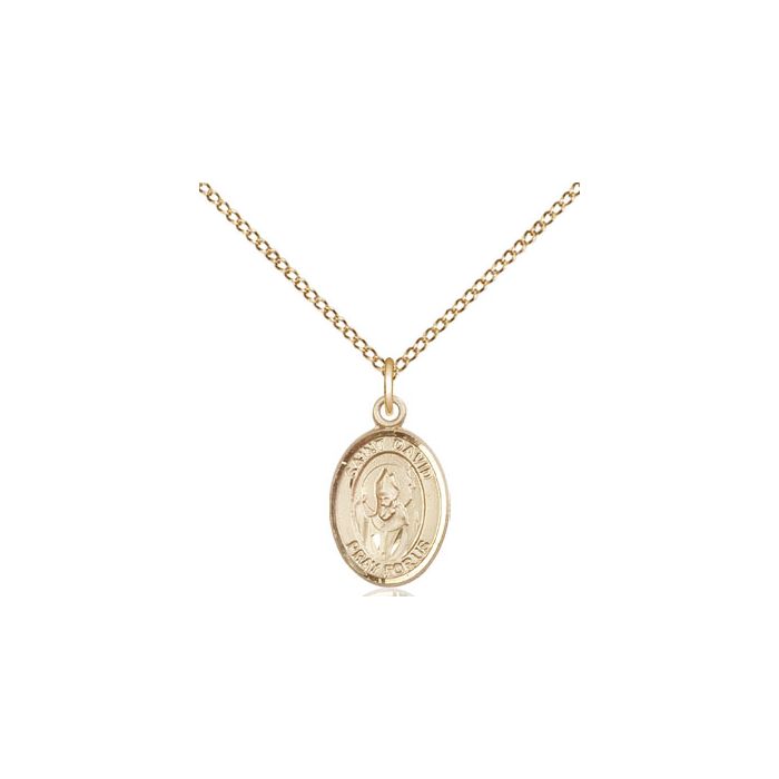 St. David of Wales Small Pendant