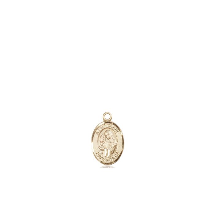 St. Clare of Assisi Small Pendant