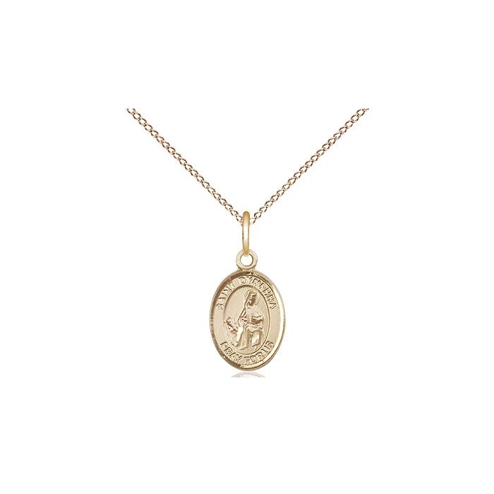 St. Dymphna Small Pendant