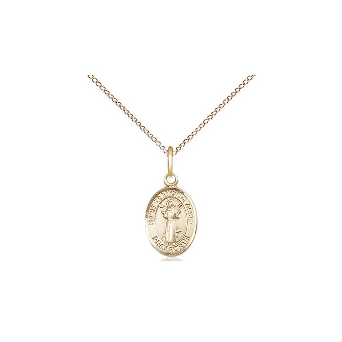 St. Francis of Assisi Small Pendant
