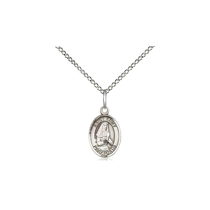 St. Emily de Vialar Small Pendant