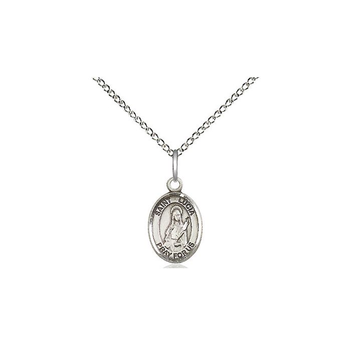 St. Lucia of Syracuse Small Pendant