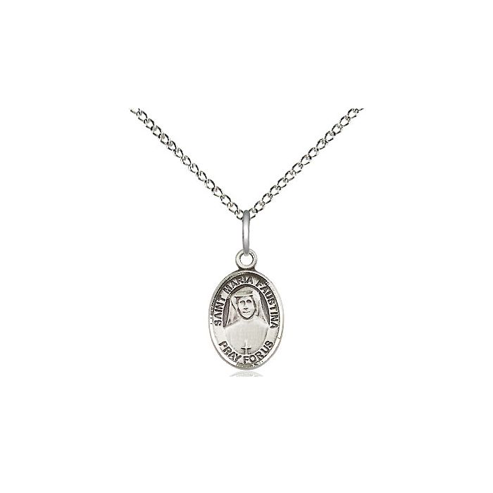 St. Maria Faustina Small Pendant