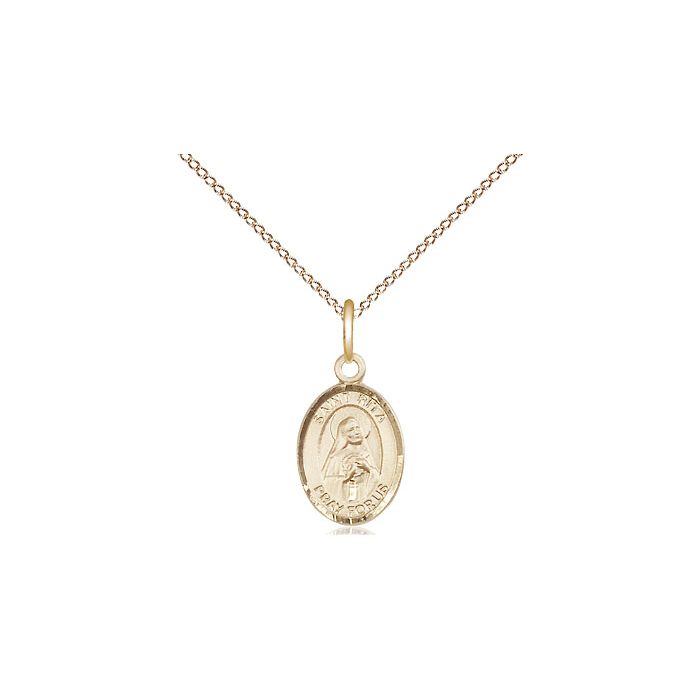 St. Rita of Cascia Small Pendant