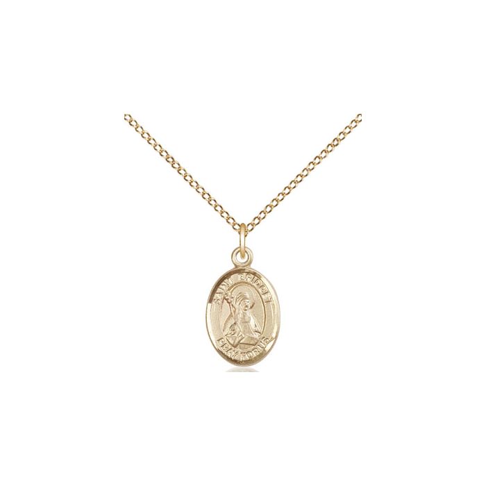 St. Bridget of Sweden Small Pendant