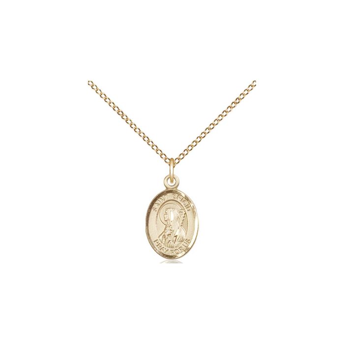 St. Brigid of Ireland Small Pendant