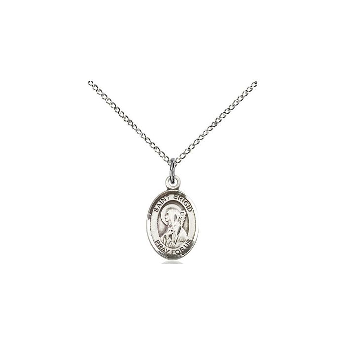 St. Brigid of Ireland Small Pendant