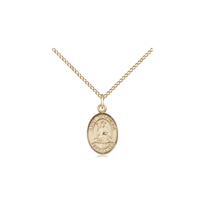 St. Walburga Small Pendant