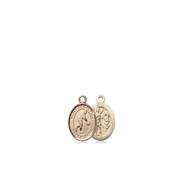 St. Sebastian-Basketball Small Pendant