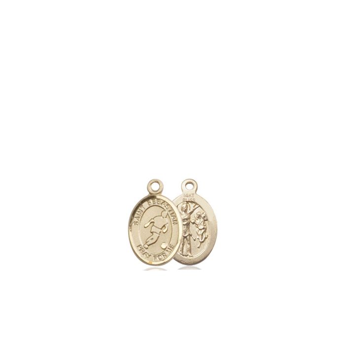 St. Sebastian-Soccer Small Pendant